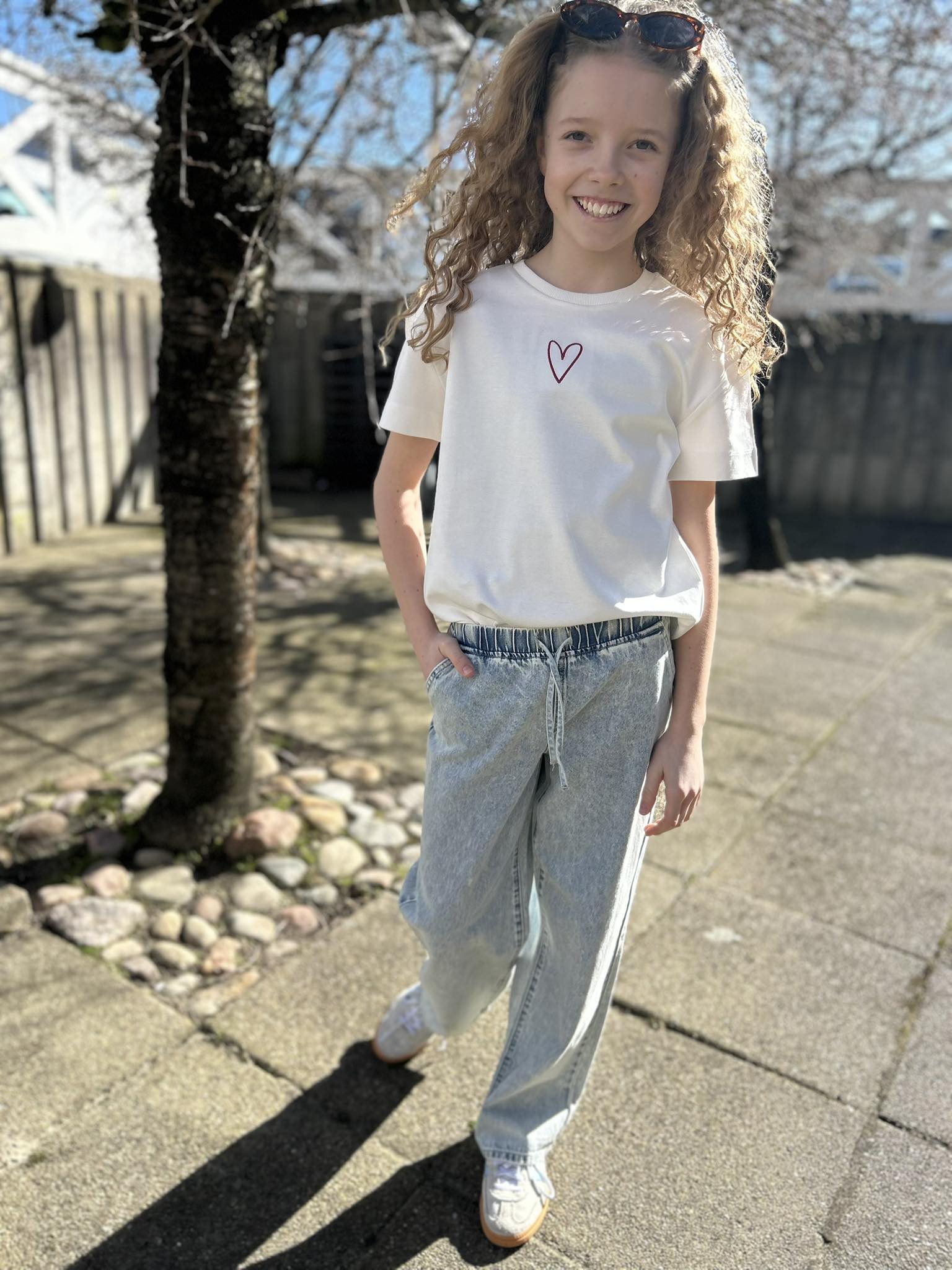 VMVALERIA Jeans - Light Blue Denim